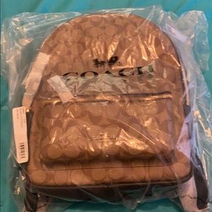 Coach Backpack Med Charlie Blk